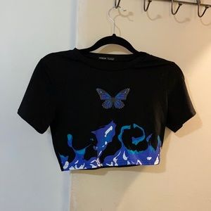 Women’s small crop top